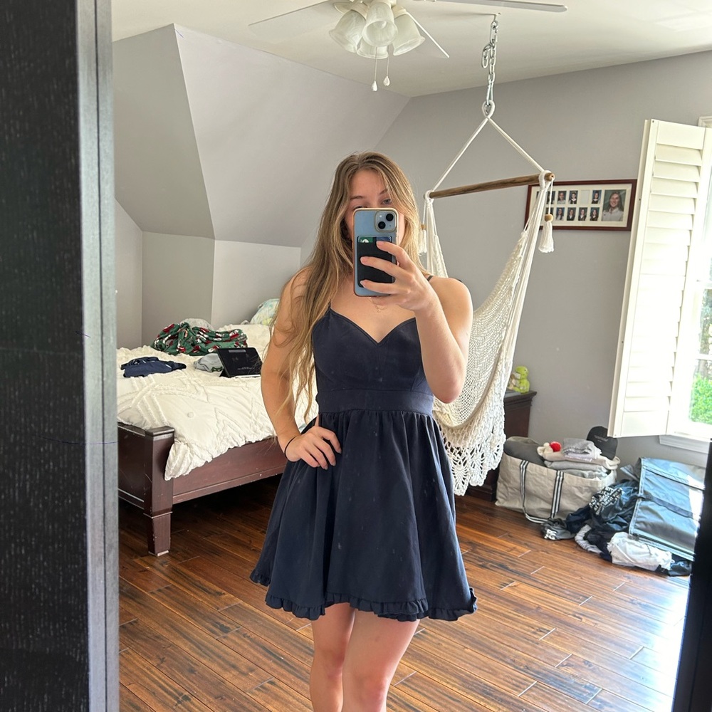 Navy Blue Dress